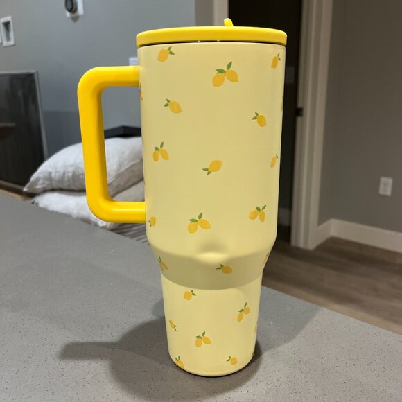 Hydrojug 40 oz 🍋 Main Squeeze 🍋 Lemon Fruit Tumbler - RETIRED SOLD OUT - Picture 3 of 6